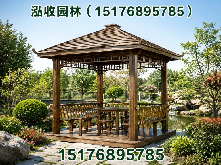 凉山京津冀防腐木工程展示图